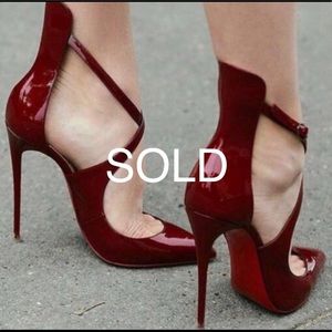 Christian Louboutin Marlenarock 120 patent pumps